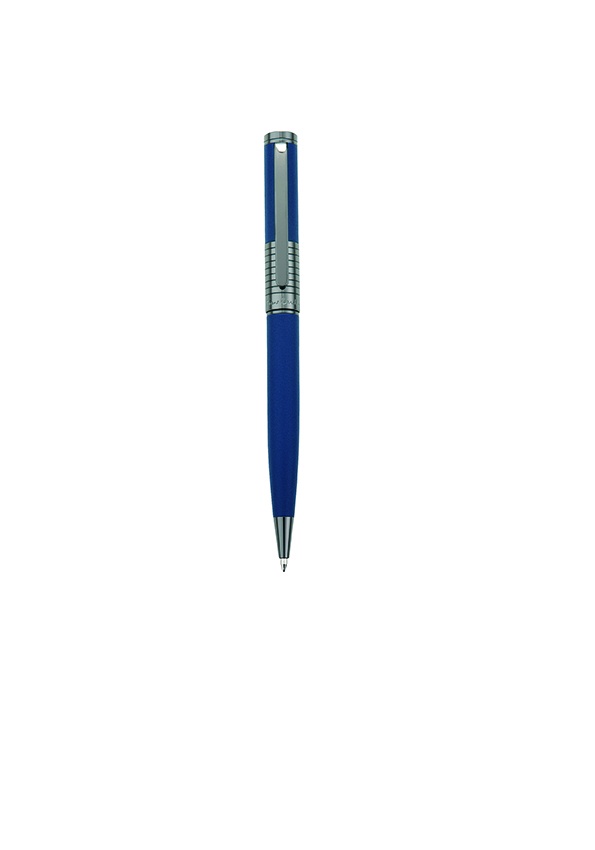 Logotrade promotional giveaways photo of: Metal ballpoint pen EVOLUTION Pierre Cardin, Blue