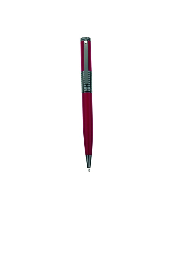 Logo trade promotional items image of: Metal ballpoint pen EVOLUTION Pierre Cardin, Red