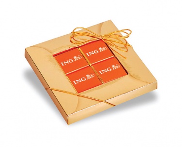 Logotrade promotional item picture of: 4 chocolates frame box