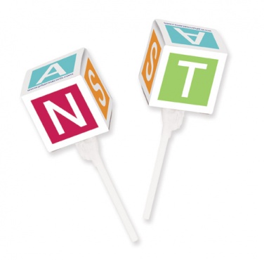 Logotrade promotional item picture of: Cube lollipops