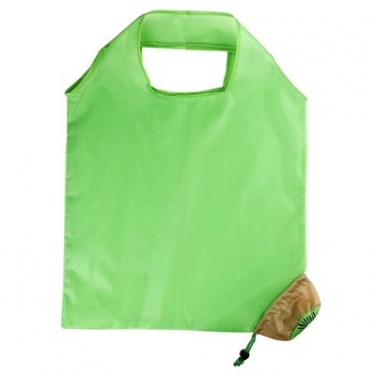 Logo trade promotional items image of: Foldable shopping bag, Green