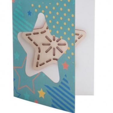 Logo trade promotional product photo of: CreaX Christmas card, star