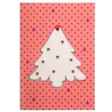 Logotrade promotional gift picture of: CreaX Christmas card, star