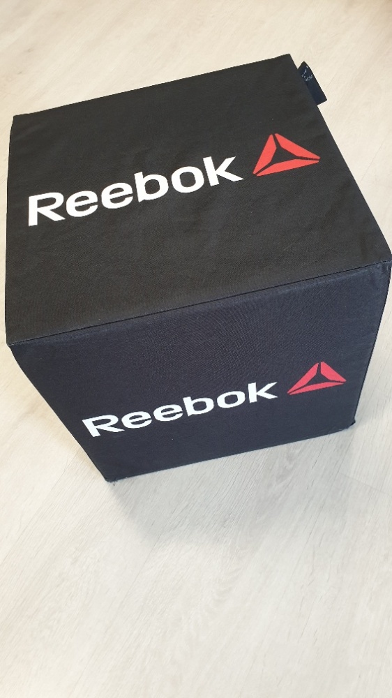 Logo trade promotional merchandise picture of: Sitting cube CMYK 40 x 40 x 40 cm