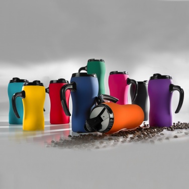 Logo trade advertising product photo of: THERMAL MUG COLORISSIMO, 450 ml