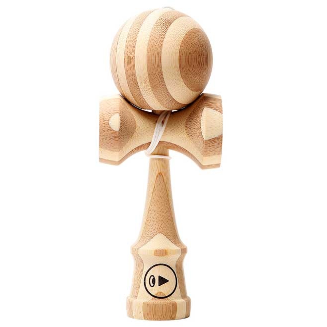 Logo trade promotional merchandise image of: Kendama Play Pro II Bamboo 18,5 cm