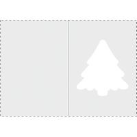 Logotrade promotional giveaway picture of: TreeCard Christmas card, tree