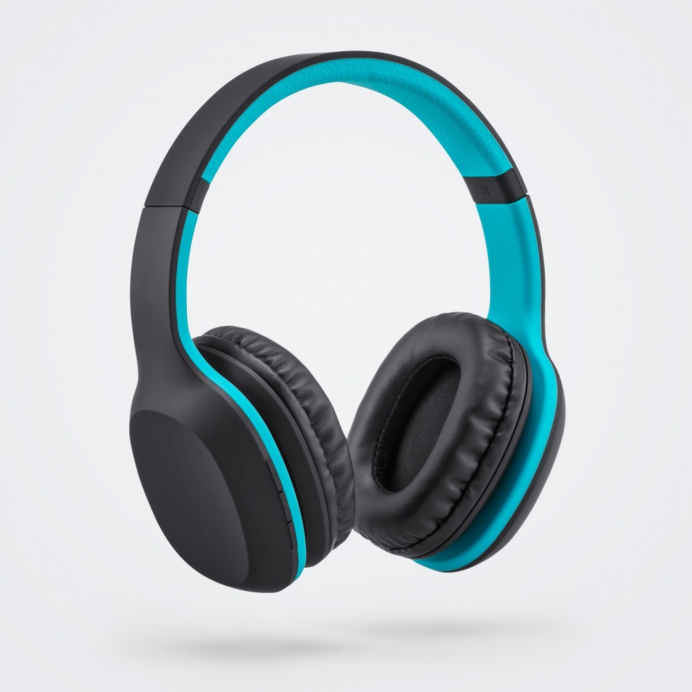 Logotrade corporate gift picture of: Wireless headphones Colorissimo, turquoise