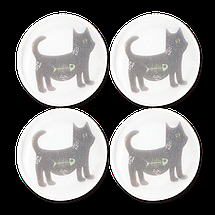 Logo trade promotional gifts image of: Reflective sticker set, circles