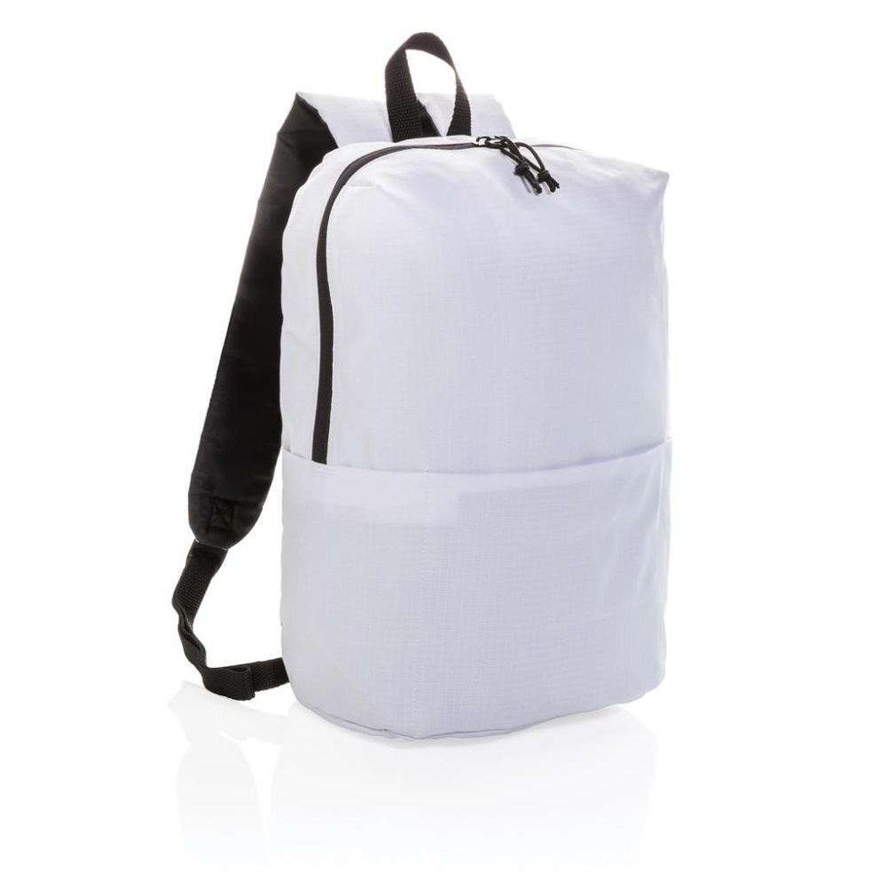 Logo trade promotional merchandise photo of: Casual backpack PVC free, white