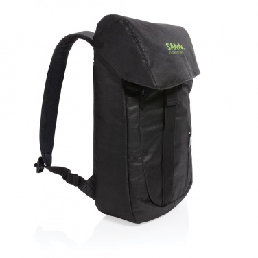 Logotrade promotional item image of: Osaka  rPET backpack, black