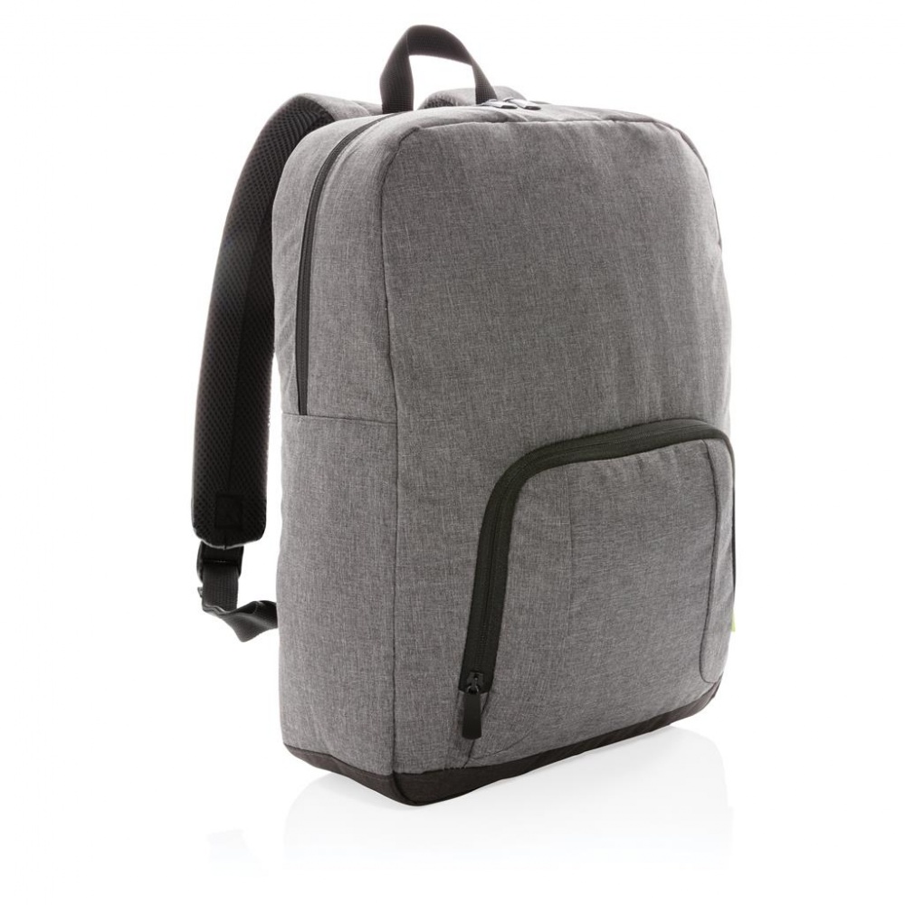 Logotrade promotional giveaway image of: Fargo RPET cooler backpack, grey