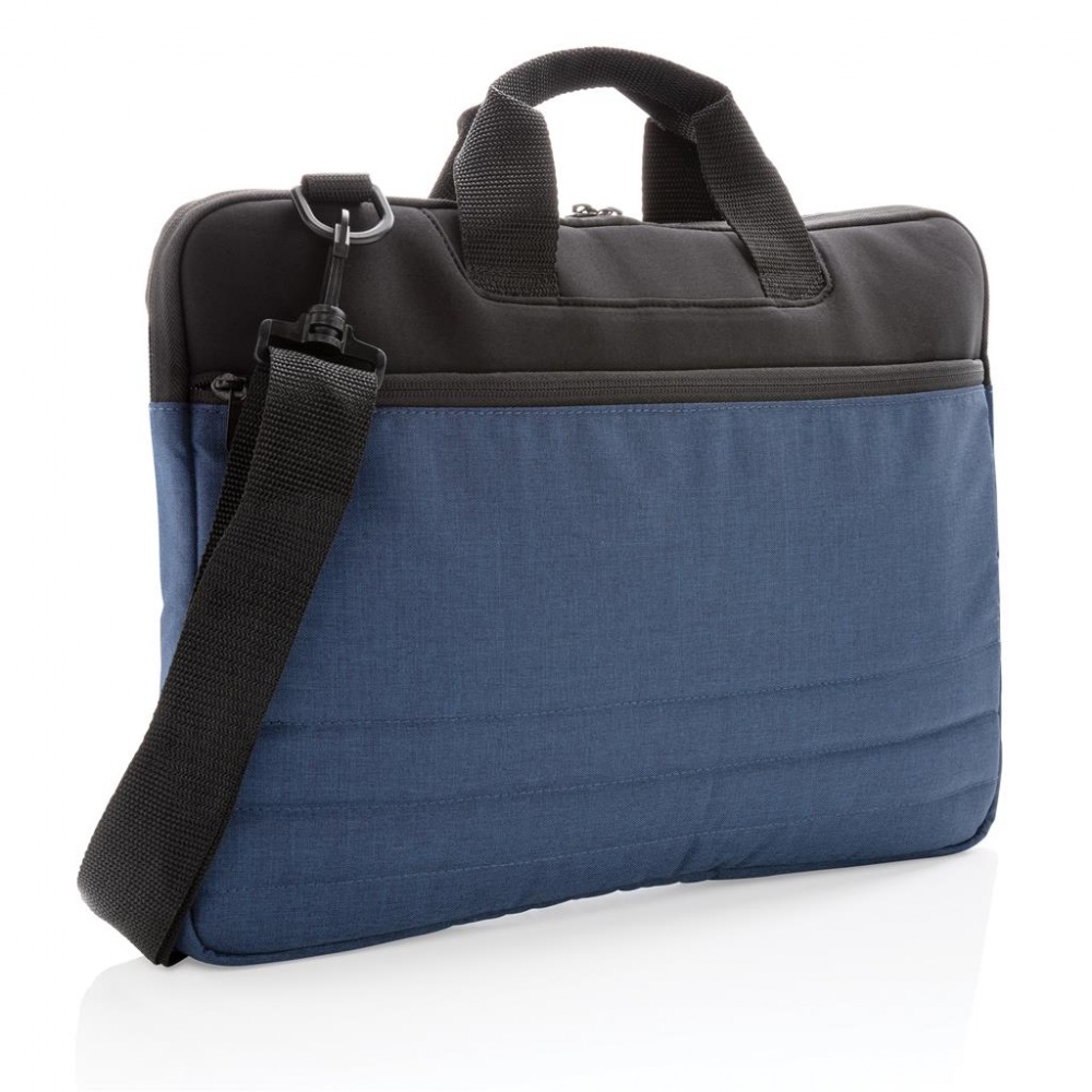 Logotrade promotional merchandise photo of: Computer bag for documents and 15" laptop, blue