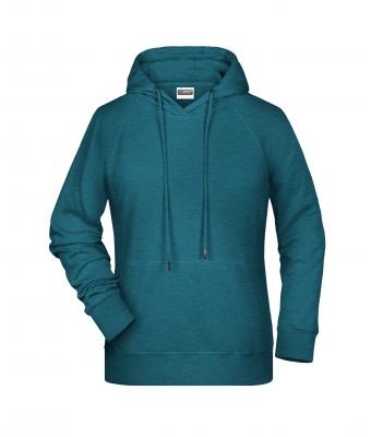 Logotrade business gift image of: Ladies' Hoody, petrol-melange