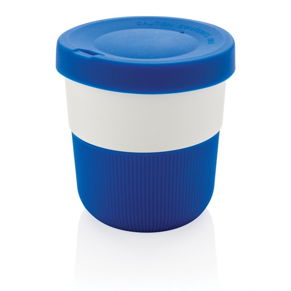 Logotrade promotional product image of: PLA cup coffee to go 280ml, blue