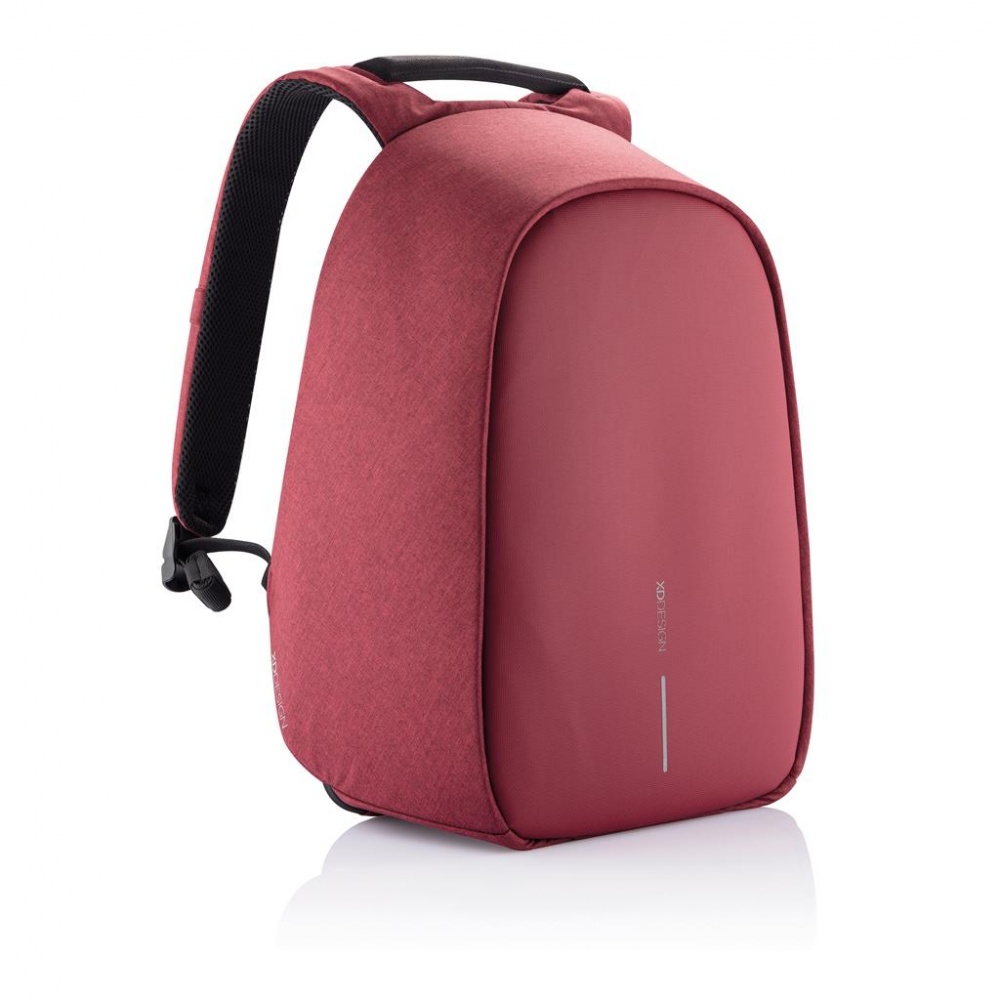 Logo trade promotional gift photo of: Bobby Hero Regular, Anti-theft backpack, cherry red