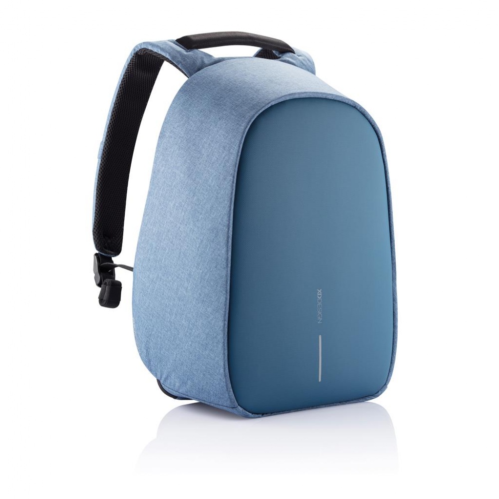 Logo trade promotional items picture of: Bobby Hero Regular, Anti-theft backpack, blue