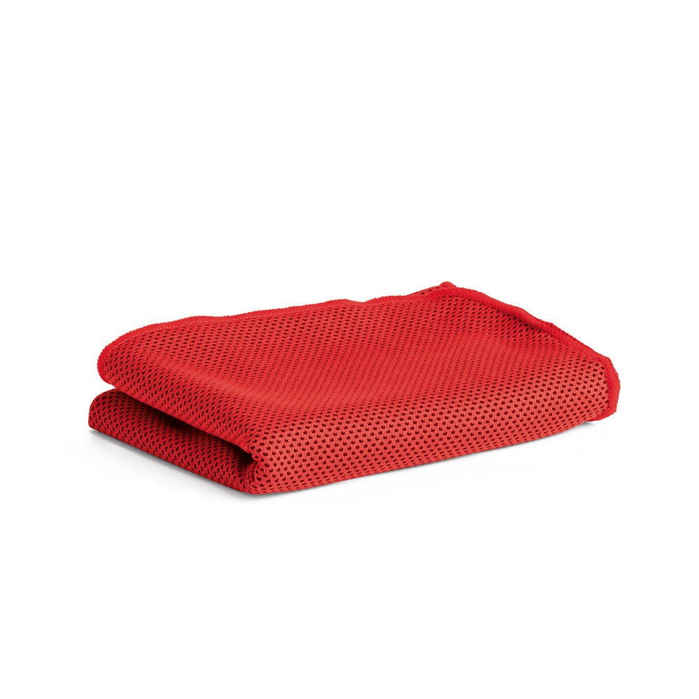 Logo trade promotional gifts picture of: ARTX. Gym towel, Red