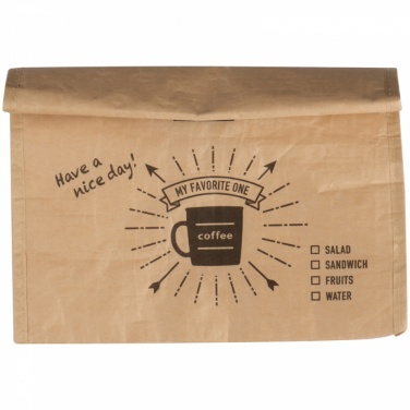 Logotrade promotional item picture of: Insulated bag -retro design, Beige