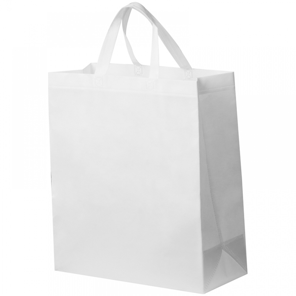 Logotrade promotional products photo of: Non woven bag - large, White