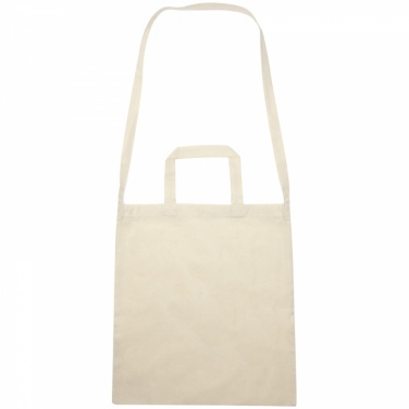 Logo trade corporate gifts image of: Cotton bag with 3 handles, White