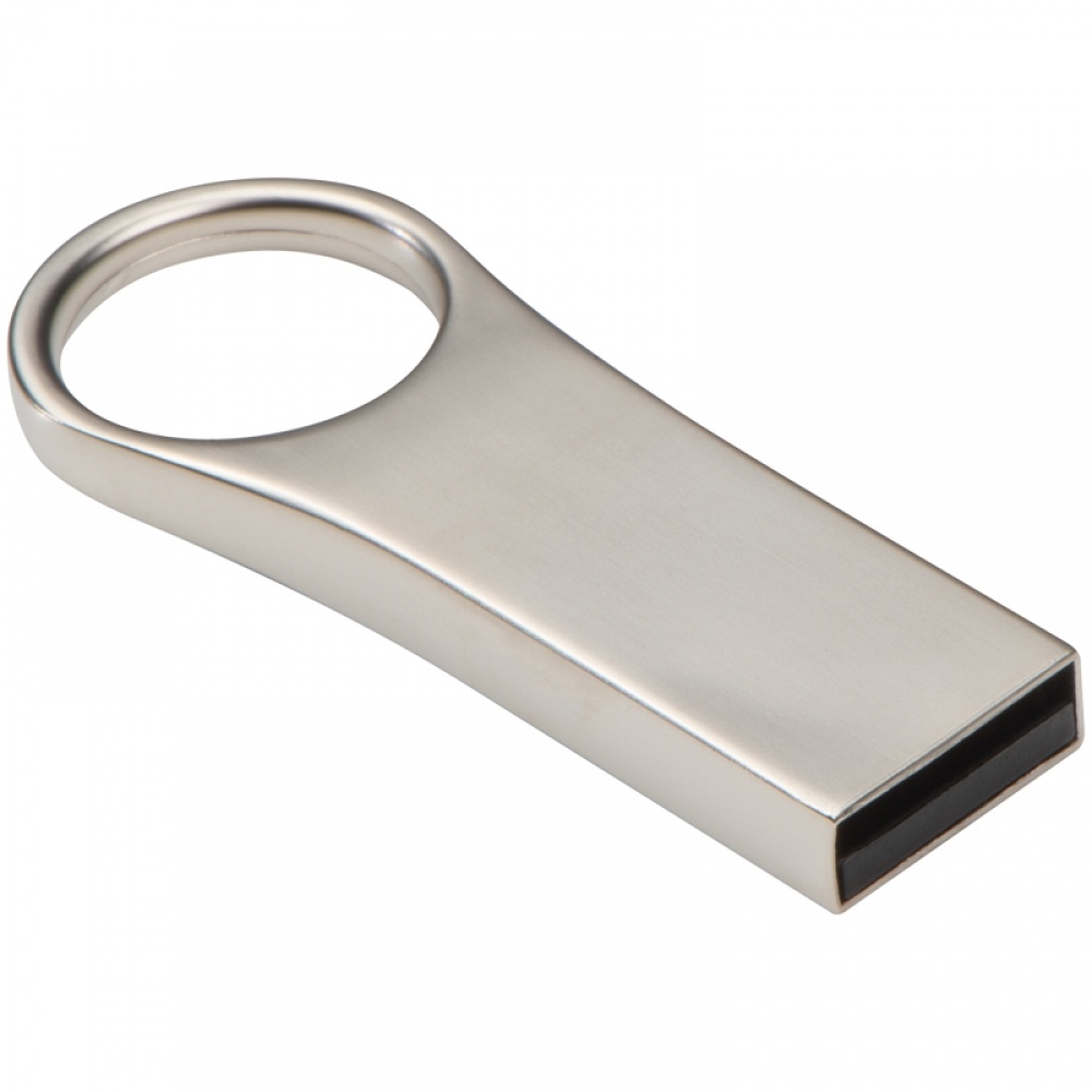 Logotrade promotional merchandise picture of: Metal USB Stick 8GB, Grey