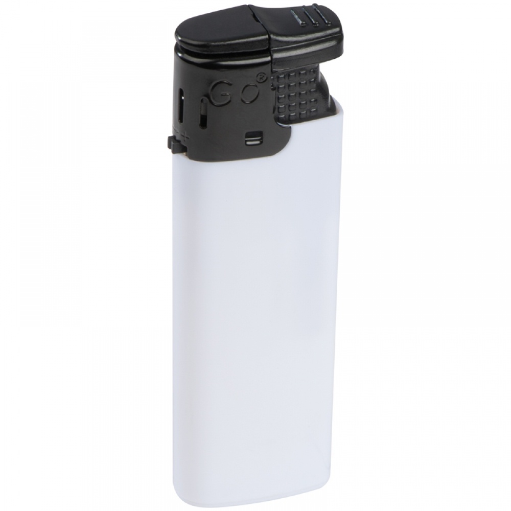 Logo trade advertising products picture of: Slim lighter, White