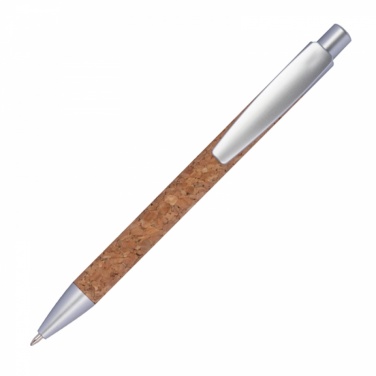 Logotrade corporate gift picture of: Cork ballpen, Brown