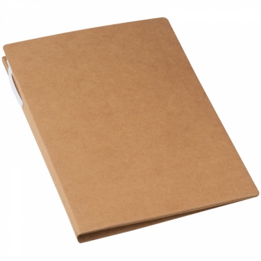 Logo trade promotional merchandise picture of: Cardboard writing case, Brown