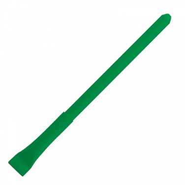 Logo trade promotional item photo of: Carboard pen, Green