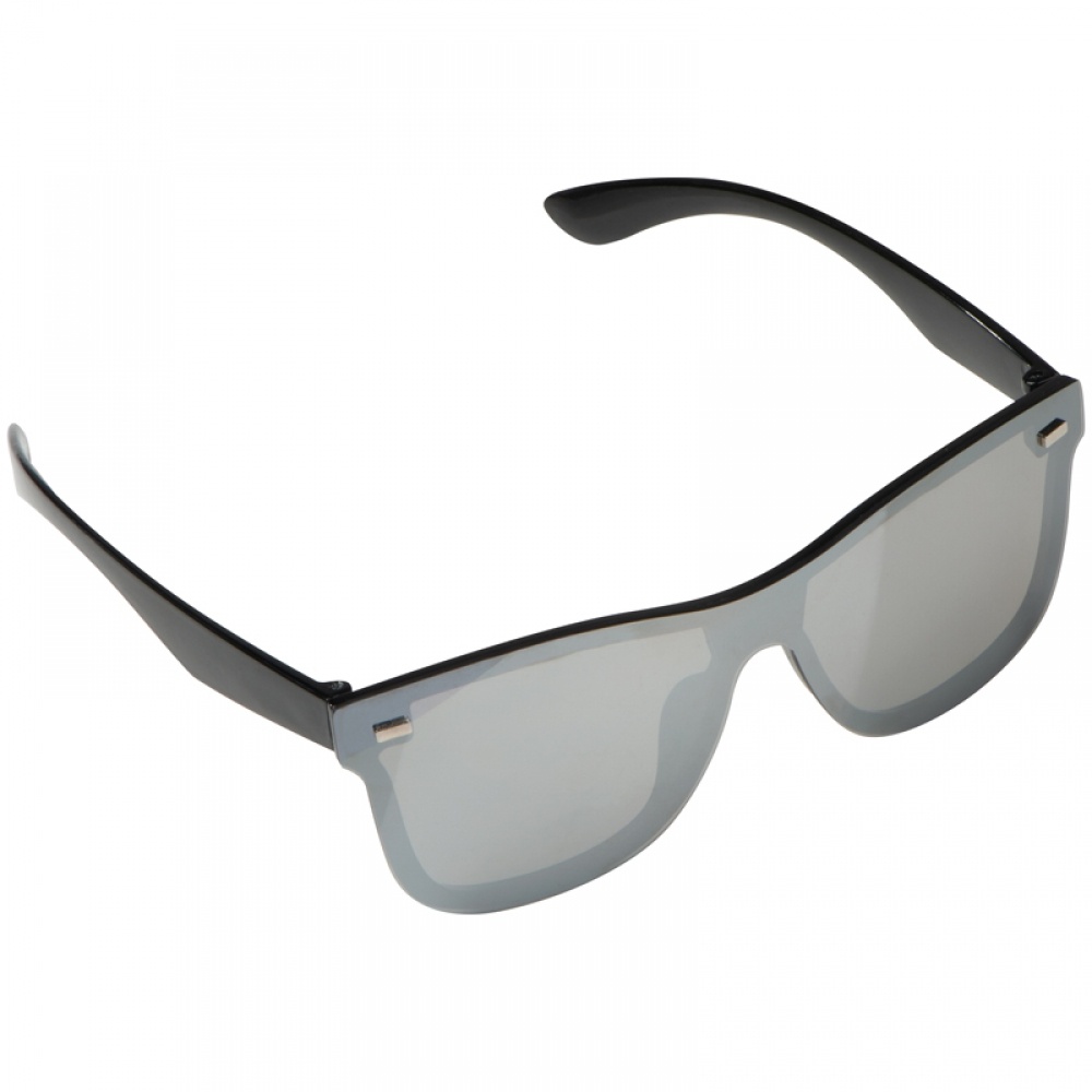 Logo trade promotional items picture of: Mirror sunglasses, Black