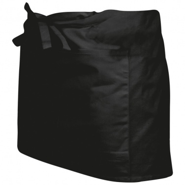 Logo trade promotional product photo of: Apron - small 180g Eco tex, Black