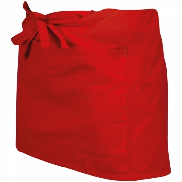 Logo trade promotional giveaway photo of: Apron - small 180g Eco tex, Red