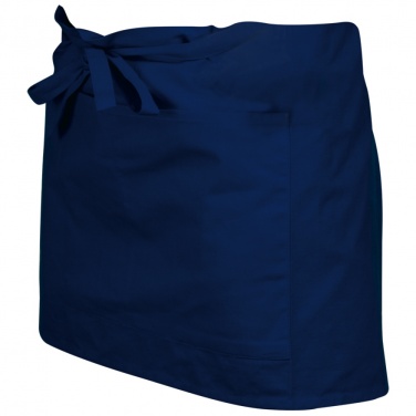 Logo trade promotional merchandise photo of: Apron - small 180g Eco tex, Blue