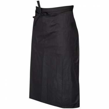 Logo trade corporate gifts picture of: Apron - large 180 g Eco tex, Black