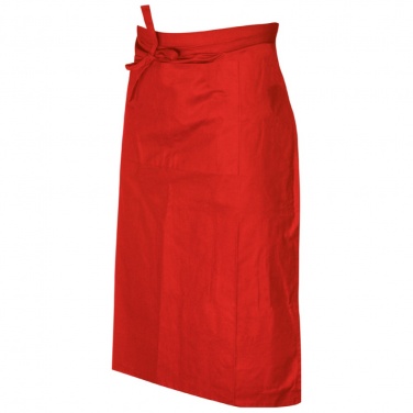 Logo trade promotional product photo of: Apron - large 180 g Eco tex, Red