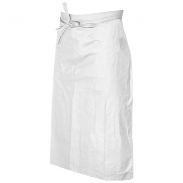 Logotrade promotional products photo of: Apron - large 180 g Eco tex, White