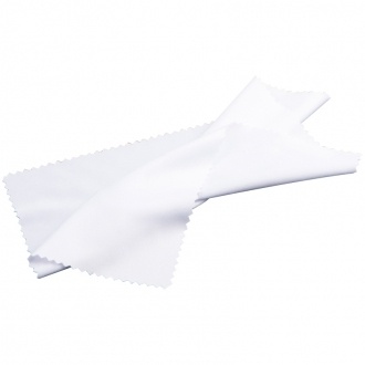 Logo trade promotional item photo of: Cleaning cloth - for sublimation print, White