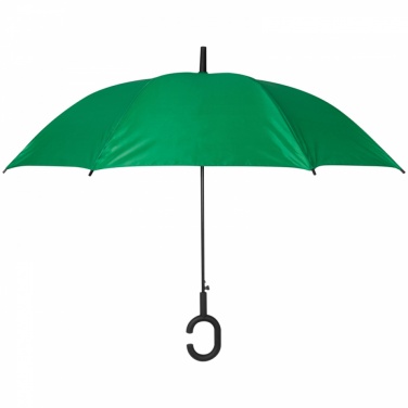 Logotrade advertising products photo of: Hands-free umbrella, Green