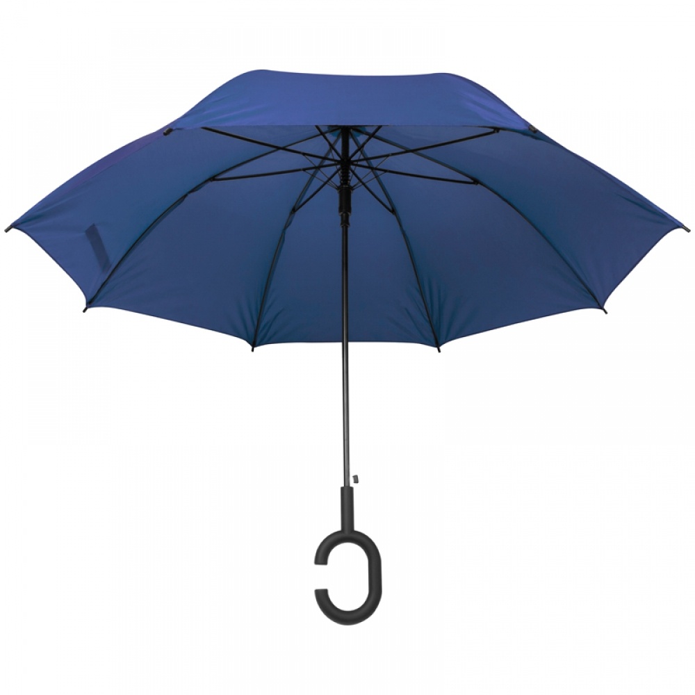 Logotrade promotional merchandise image of: Hands-free umbrella, Blue