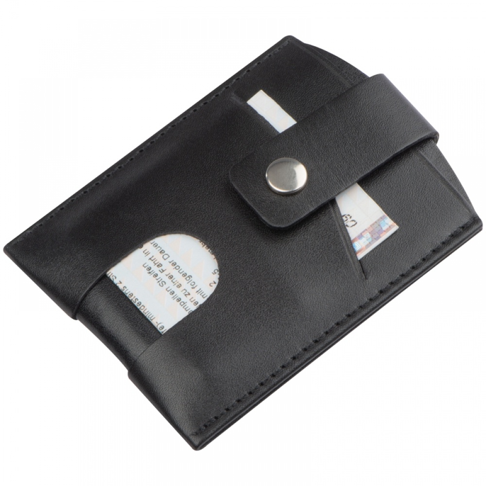 Logotrade corporate gift image of: RFID Card case, Black color