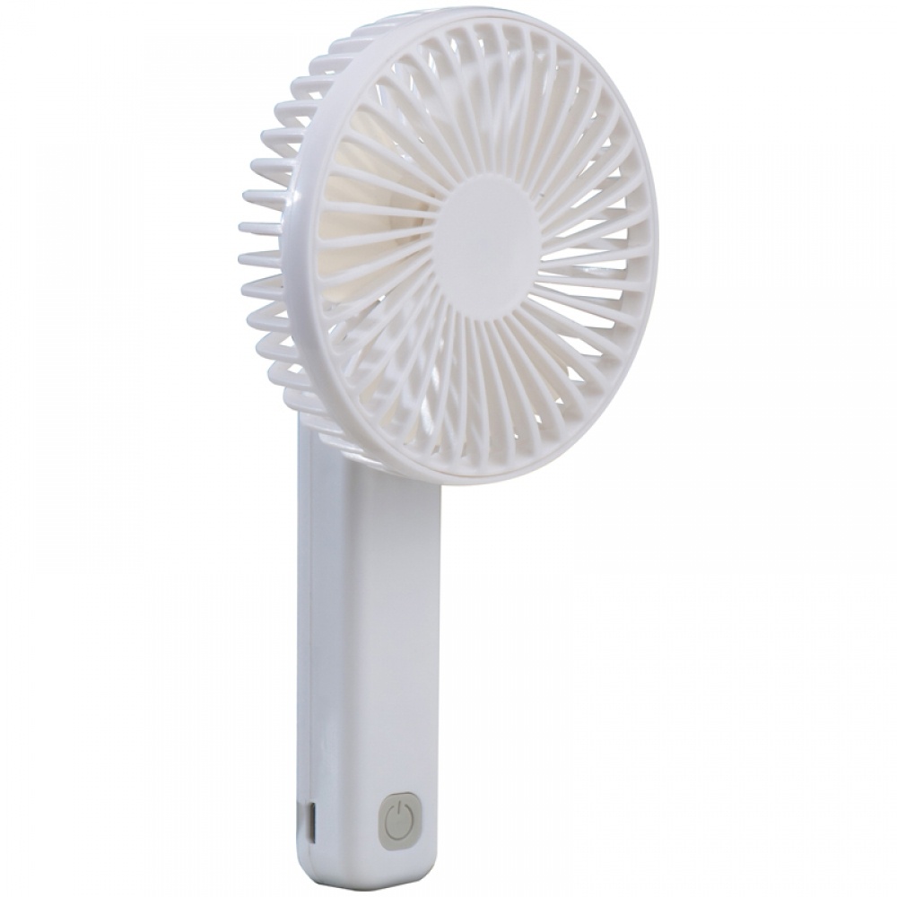 Logo trade advertising products image of: USB fan, White