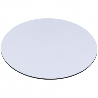 Logotrade promotional product image of: Round mousepad, White