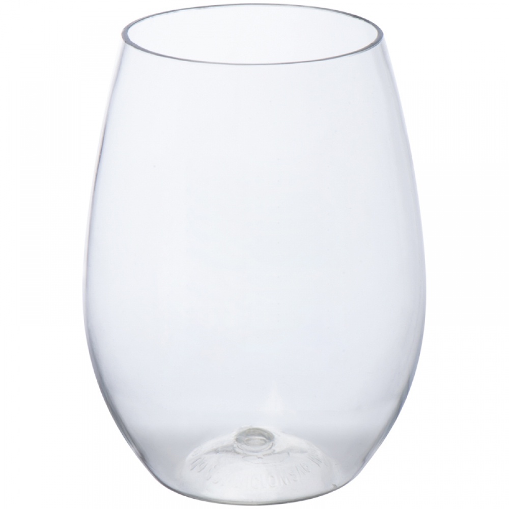 Logo trade promotional merchandise image of: Drinking glass 450 ml, transparent