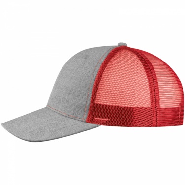 Logo trade promotional gifts picture of: Baseball Cap with net, Red