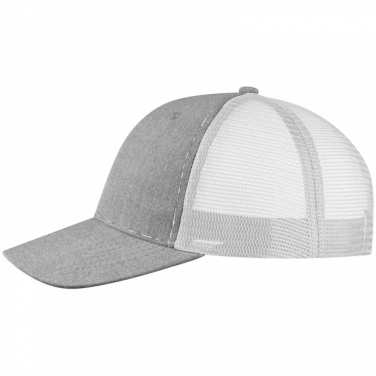 Logotrade promotional giveaway image of: Baseball Cap with net, White