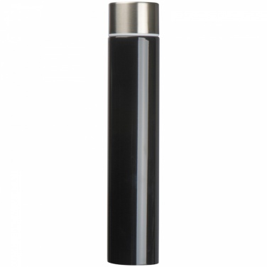 Logo trade advertising products picture of: Thermos flask 310 ml, Black/White