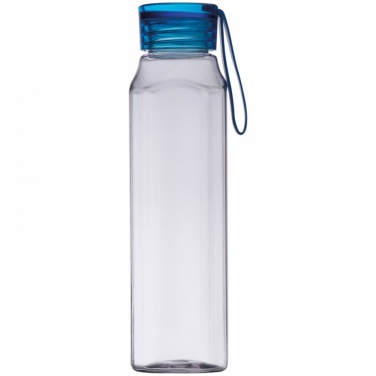 Logo trade promotional gifts image of: TRITAN bottle with handle 650 ml, Blue