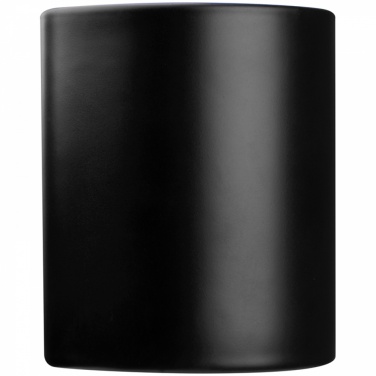 Logo trade promotional merchandise image of: Black mug with colored inside, blue