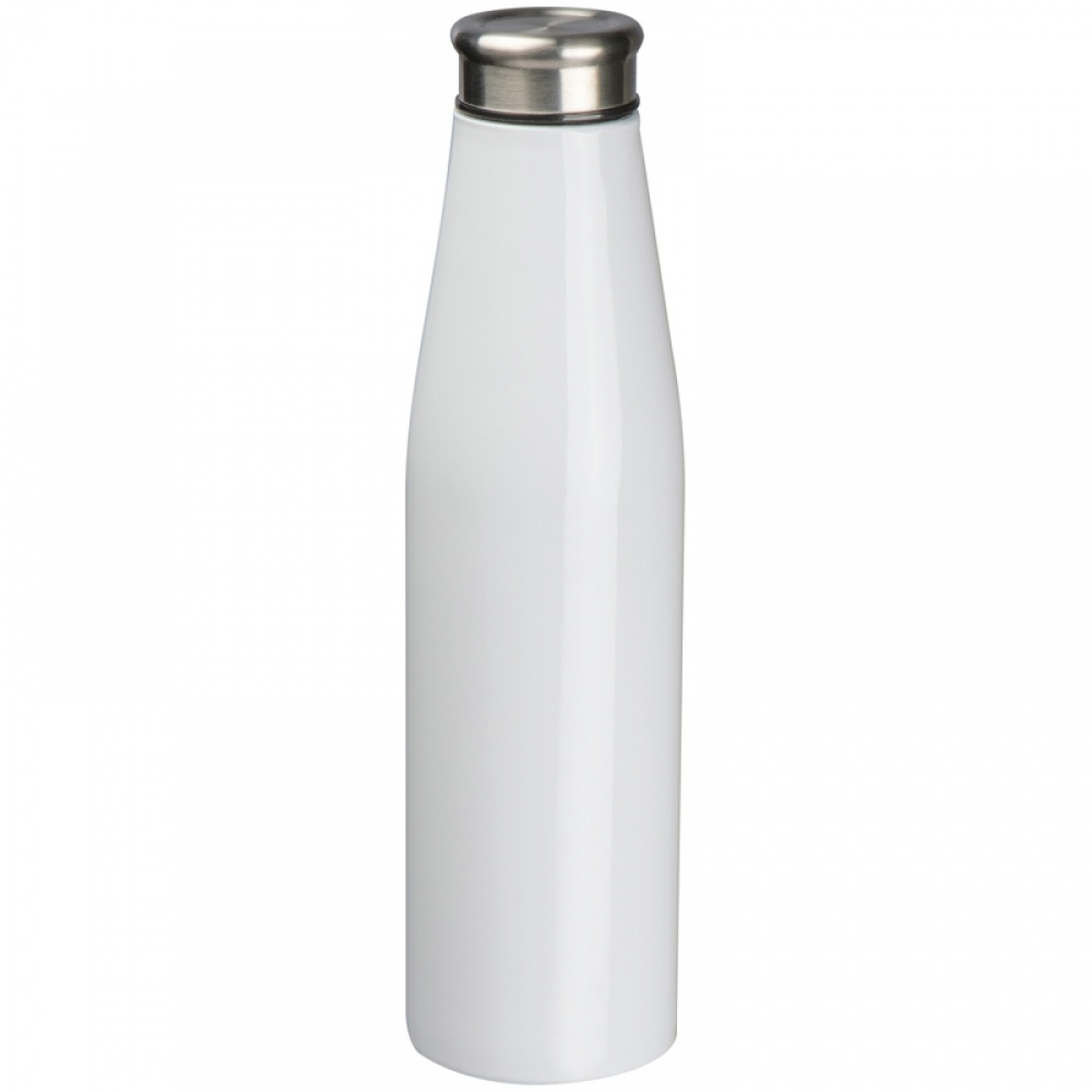 Logotrade promotional product image of: Drinking bottle 750 ml, White